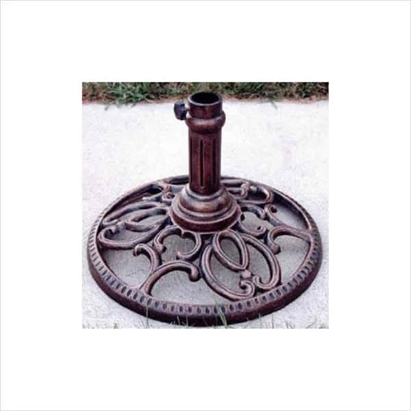 Oakland Living Corporation Oakland Living 4101-AB - Round Umbrella Stand - Antique Bronze 4101-AB - main
